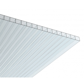 Plaque de toiture petite onde pvc transparent l.1.09 x L.3 m