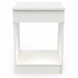 Meuble bas four blanc