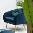 Fauteuil bleu