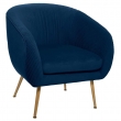 Fauteuil bleu