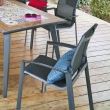 FAUTEUIL DE JARDIN AXANT ANTHRACITE GRAPHITE